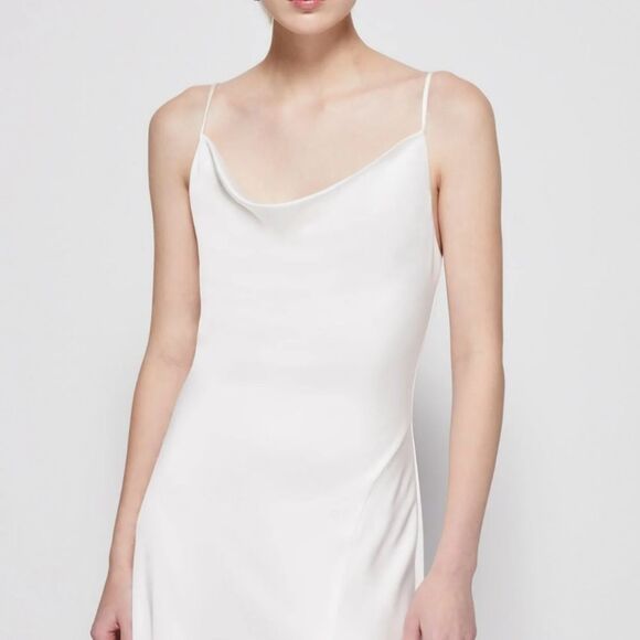 Jonathan SIMKHAI Finley Crepe Satin Gown NWT Size 2 - Picture 2 of 13